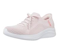 Skechers Women's Ultra Flex 3.0 Brilliant Path Slip-On Sneakers, Light Pink Textile/Trim, 7 UK