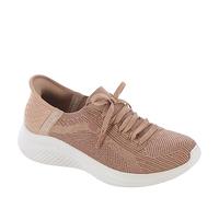 Skechers Womens Ultra Flex 3.0 Brilliant Path Sneaker, Tan, 3.5 UK