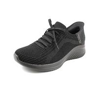 Skechers Women's Ultra Flex 3.0 brilliant way Sneaker, Black, 3 UK