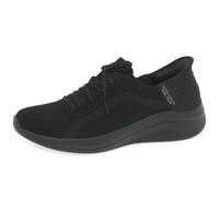 Skechers Women's Ultra Flex 3.0 brilliant way Sneaker, Black, 6 UK