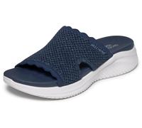 Skechers Women's Ultra Flex 3.0 Bring It Slide Sandal, Navy, 6 UK