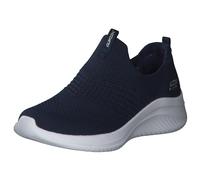 Skechers Women's Ultra Flex 3.0 Classy Charm Sneaker, Navy Knit/Trim, 2 UK