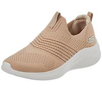 Skechers Women's Ultra Flex 3.0 - Classy Charm Sneaker, Taupe, 2 UK