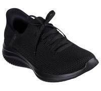 Skechers Women's Ultra Flex 3.0 Elevated Motion Sneaker, Black Knit/Trim, 5.5 UK