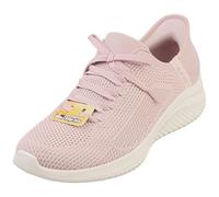 Skechers Women's Ultra Flex 3.0 Elevated Motion Slip-On Sneakers, Light Mauve Knit/Trim, 7 UK