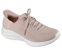 Skechers Women's Ultra Flex 3.0 Elevated Motion Slip-On Sneakers, Taupe Knit/Trim, 9 UK