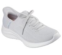 Skechers Women's Ultra Flex 3.0 Elevated Motion Sneaker, Light Gray Knit/Trim, 5 UK
