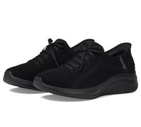Skechers Women's Ultra Flex 3.0 - Let's Dance Sneaker, Black Knit Trim, Black, 5 UK