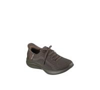 Skechers Women's Ultra Flex 3.0 Pure Color Trainers in Olive | Size: 8 Skechers Olive 8