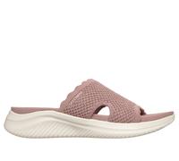 Skechers Women's Ultra Flex 3.0 Sandal - Bring It Sandals in Mauve, Size 5 | Textile, Vegan, Machine Washable