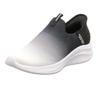 Skechers Women's Ultra Flex 3.0 Smooth Step Sneaker, Black, 4 UK Wide
