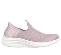 Skechers Women's Ultra Flex 3.0 Smooth Step Sneaker, Mauve Knit Jersey Trim, 6 UK