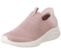 Skechers Women's Ultra Flex 3.0 Smooth Step Sneaker, Mauve Knit Jersey Trim, 7 UK