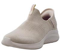 Skechers Women's Ultra Flex 3.0 Smooth Step Trainers, Sports Shoes, Natural, 8 UK