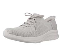 Skechers Women's Ultra Flex 3.0 Elevated Motion Slip-in Trainers, Light Gray Knit/Trim, 3 UK
