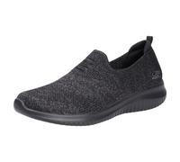 Skechers Women's Ultra Flex-harmonious Slip On Trainers, Black Black Bbk, 4 UK