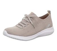 Skechers Women's Sneaker Ultra Flex Statements, Taupe, UK 8