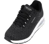 Skechers Women's Uno 2-in-kat-Neato Sneaker, Black 01, 6.5 UK