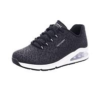 Skechers Women's Uno 2-in-kat-Neato Sneaker, Black, 5 UK