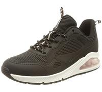 Skechers Women's Uno 2-Traveler Sneaker, Black KPU Mesh Trim, 5 UK