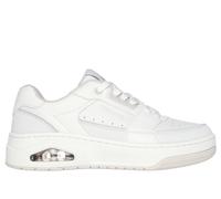 Skechers Women's Uno Court Sneaker, White, 5 UK