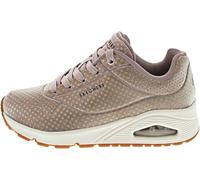 Skechers Women's Uno-Disco Nite Sneaker, Rosegold, 5 UK