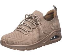 Skechers Women's UNO-EVERYWEAR Sneaker, Brown, 2 UK