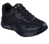 Skechers Women's UNO Flex Spring ON AIR Sneaker, Black, 4 UK