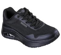 Skechers Women's Uno Flex Spring On Air Trainers, Black Hot Melt/Mesh, 3.5 UK