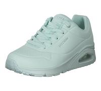Skechers Women's Uno Frosty Kicks Sneaker,Mint Durabuck/Textile Trim,3 UK