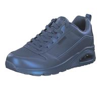 Skechers Women's Uno Galactic Gal Sneaker, Slate Duraleather/Jersey, 9 UK
