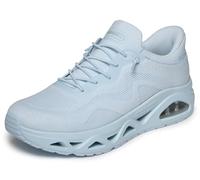 Skechers Women's Slip-ins: UNO Glide-Step - Air Gliders Sneaker in Light Blue, Size 6.5 | Textile/Synthetic
