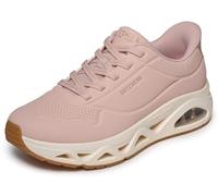 Skechers Women's Uno Glide-Step Glide On Air Sneaker, Blush Durabuck/Rose Gold Trim, 3 UK