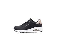 Skechers Women's Bogen-Passform Gymnastics Shoe, Black, 3.5 UK