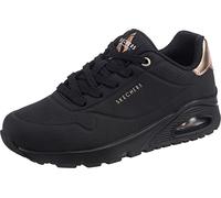 Skechers Women's UNO-Golden AIR Sneaker, Black, 7 UK