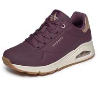 Skechers Women's Uno Golden Air Trainer, Burgundy, 4 UK