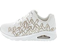 JGoldcrown Trainers: Uno: Golden Heart White