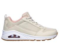 Skechers Women's Uno - Inside Matters Sneaker in Natural, Size 3 | Synthetic/Textile