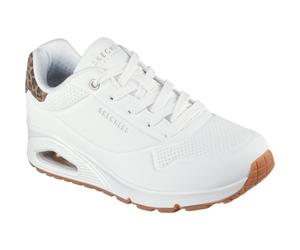 Skechers Womens UNO - Jungle Nite Memory Foam Trainers