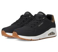 Skechers Women's UNO Jungle NITE Sneaker, Black, 9 UK