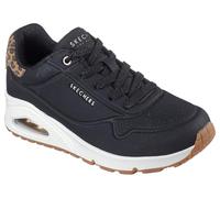 Skechers Women's Uno Jungle Nite Trainer, Black, 4 UK