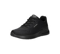 Skechers Women's Uno Lite Lite Work Sneaker, Black Duraleather, 5.5 UK