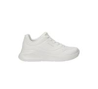 Skechers Women's Uno Lite Lite Work Sneaker, White Duraleather, 6 UK