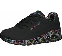 Skechers Women's Uno Loving Love Trainer, Black, 7 UK