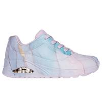 Skechers Women's UNO - Marble Marvel Sneaker in Lavender, Size 7 | Synthetic/Textile