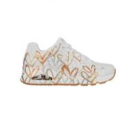 Skechers Women's UNO Metallic Love Trainer