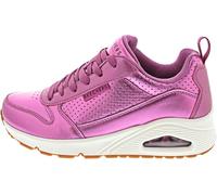 Skechers Women's Uno-Metallixs Sneaker, Magenta, 5 UK