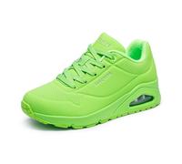 Skechers Women's Uno Night Shades Sneaker, Green, 5 UK