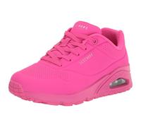 Skechers Womens UNO-Night Shades Sneaker Hot Pink 8 Wide