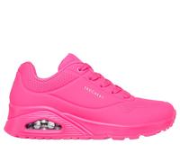 Skechers Women's UNO - Night Shades Sneaker in Hot Pink, Size 3.5 | Synthetic/Textile